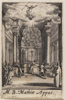 TvB G 4806
<br/>
Martyrium Matthias ("Kleine Apostelserie")
<br/>
<em>Callot, Jacques (1592 - 1635)</em>